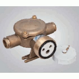 Ổ cắm kín nước bằng đồng CZH201